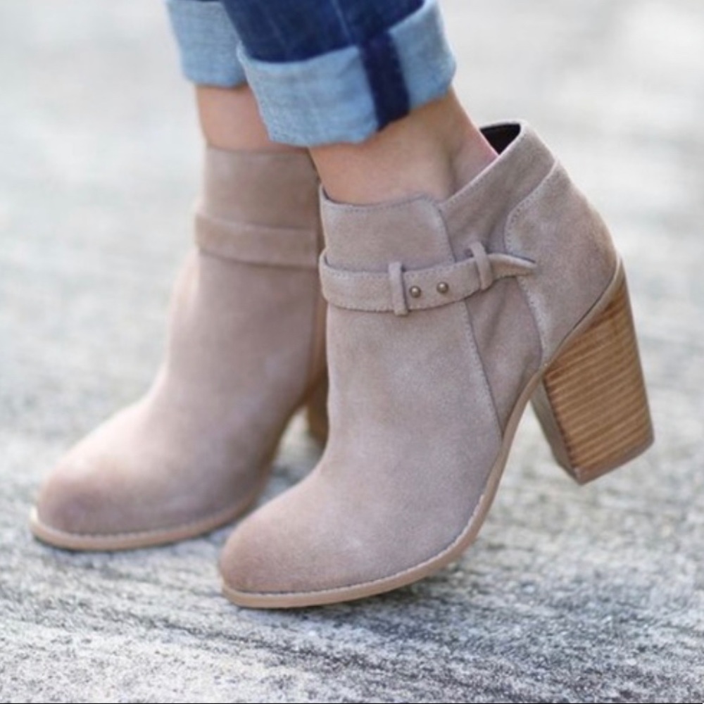 Sole Society Tan Booties